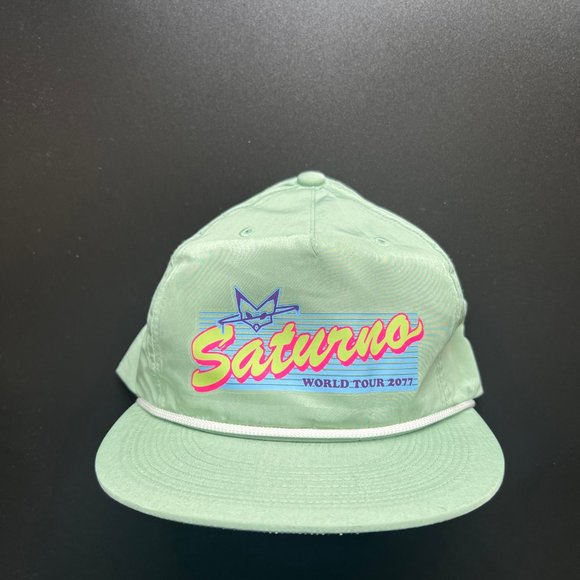 Rauw Alejandro Saturno 2077 Hat, Green - Picture 5 of 6